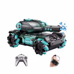 RC Car Children Toys for Kids 4WD Remote Control Car RC Tank Gesture Controlled - RED-Single RC