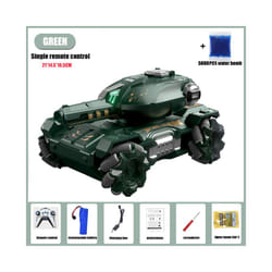 RC Car Children Toys for Kids 4WD Remote Control Car RC Tank Gesture Controlled - GREEN-Single RC