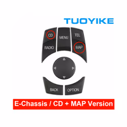 Car Interior Console CIC i-Drive Multimedia Control Button For BMW 1 3 - CD N Map Set