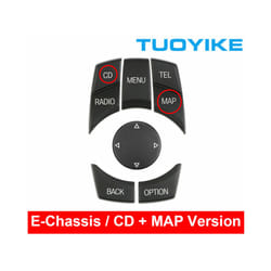 Car Interior Console CIC i-Drive Multimedia Control Button For BMW 1 3 - CD N Map Set