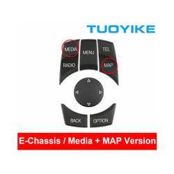 Car Interior Console CIC i-Drive Multimedia Control Button For BMW 1 3 - Media N Map Set