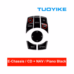 Car Interior Console CIC i-Drive Multimedia Control Button For BMW 1 3 - CD N Nav Piano