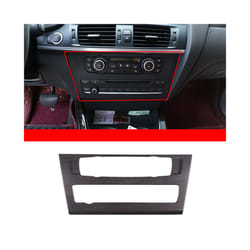 For BMW X3 X4 F25 F26 2011-2017 Car Central Control Air Conditioning Button - Oak wood grain