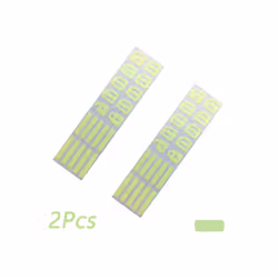 Car Window Lifter Button Luminous Sticker 3 Colors Night Fluorescent Switch - 2pcs Luminous green