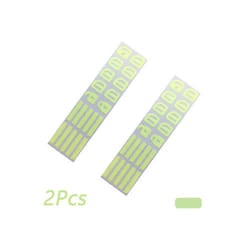 Car Window Lifter Button Luminous Sticker 3 Colors Night Fluorescent Switch - 2pcs Luminous green