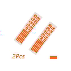 Car Window Lifter Button Luminous Sticker 3 Colors Night Fluorescent Switch - 2pcs Luminous Orange