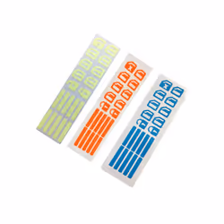 Car Window Lifter Button Luminous Sticker 3 Colors Night Fluorescent Switch - 3pcs mixed