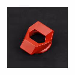 2023 New Car Engine Start Stop Switch Button Cover Decorative Auto Accessories - Red