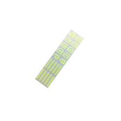 Car Window Button Luminous Sticker Lifter Switch Night Fluorescent Decals - Green