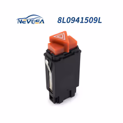 8L0941509L 8L0941509P Emergency Hazard Warning Light Button Switch For - 8L0941509L