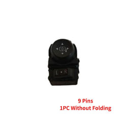Car Side Rearview Mirror Folding Control Switch Button For Opel Astra - Without Folding