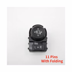 Car Side Rearview Mirror Folding Control Switch Button For Opel Astra - With Folding