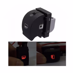 Window Switch Control Button Car Passenger Side Front Right Electric Master - 1 piece