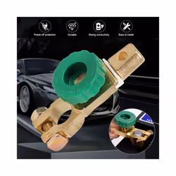 1.7cm Motorcycle Battery Isolation Switch Auto Car Quick Disconnect Switch - 1pcs