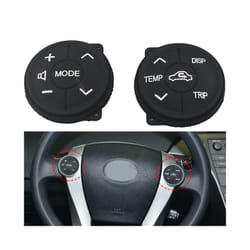 Car Accessories Steering Wheel Switch Controls Rubber For Toyota Prius - L-R