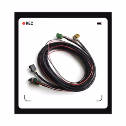 Car AUX USB Switch With Harness For MIB Carplay MQB Phone For VW Golf - Wire harness