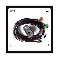 Car AUX USB Switch With Harness For MIB Carplay MQB Phone For VW Golf - a set