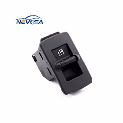 1C0959855A Power Window Lifter Control Single Button Switch For Volkswagen - 1C0959855A