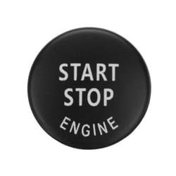 One Button Start Ignition Engine Stop Button Cover For BMW X5 E70 X6 E71 - Black