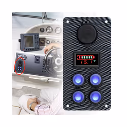 24V 12V Switch Panel 4 Buttons Car Light Toggle LED Indicator USB Chargers - others