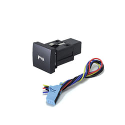 1PC LED DRL Spotlights Parking Radar Music Power On Off Camera Switch - P-radar