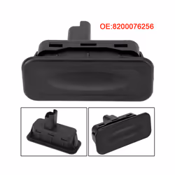 Car Trunk Switch Boot Tailgate Control Rear Button Automotive Accessories - Black