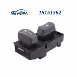 15151362 Front Passenger Power Car Window Lifter Button Switch For Chevrolet - 15151362