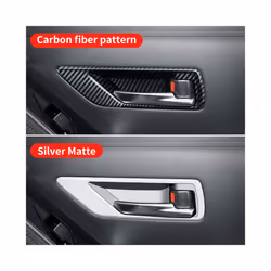 Car Door Handle Protective sticker, For Toyota Land Cruiser 300 2022 2023 - China, Silver Matte
