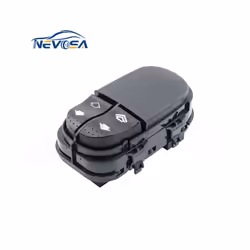 98AG14529AC Green Backlight Car Power Window Control Lifter Master Switch - 98AG14529AC
