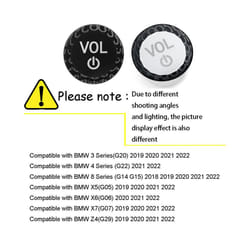 Car Volume Control Knob Button Replacement Trim For BMW New 3 Series G20 - as  this  picture