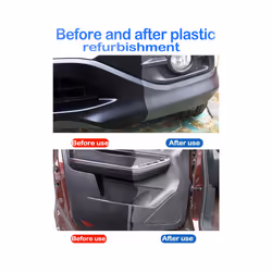 Car Plastic Restore Coating Agent Auto Plastic Rubber Exterior Repair - 5ML