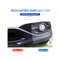 Car Plastic Restore Coating Agent Auto Plastic Rubber Exterior Repair - 200ML