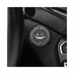 Push Start Button Cover One-button Start Button Ignition Switch Rotating - China, Gold