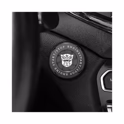 Universal Car Moto Engine Start Stop Button Cover One-button Start Knob - Batman