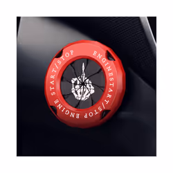 Universal Car Moto Engine Start Stop Button Cover One-button Start Knob - Batman