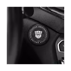 Universal Car Moto Engine Start Stop Button Cover One-button Start Knob - mainstay