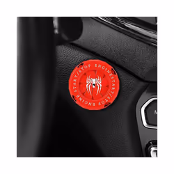 Universal Car Moto Engine Start Stop Button Cover One-button Start Knob - spider