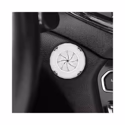 Universal Car Moto Engine Start Stop Button Cover One-button Start Knob - Start English