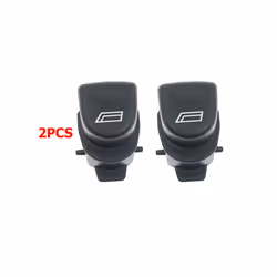1X 2X 4X Car Window Switch Button Cap Cover For ALFA ROMEO 147 GT Window - 2Pcs