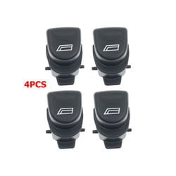 1X 2X 4X Car Window Switch Button Cap Cover For ALFA ROMEO 147 GT Window - 4Pcs