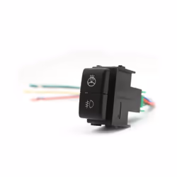 Car LED DRL Key Switch Fog Light Parking Radar Power On Off Switch Button - wheel-fog
