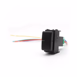 Car LED DRL Key Switch Fog Light Parking Radar Power On Off Switch Button - no icon