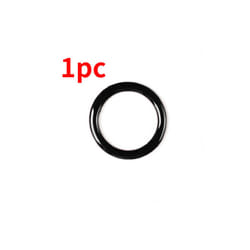 1/2pcs Car Engine One Start Stop Push Button Ignition Key Circle Sticker - 1pc black