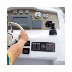 12/24V 4 Gang Rocker Switch Panel With Circuit Breaker Double Light ON-OFF - Green