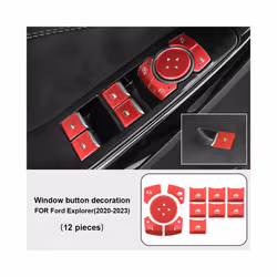 For Ford Explorer 2020 2021 2022 2023 LHD RHD Brand New Metal Sliver Car - Red
