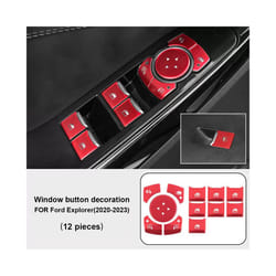 For Ford Explorer 2020 2021 2022 2023 LHD RHD Brand New Metal Sliver Car - Red