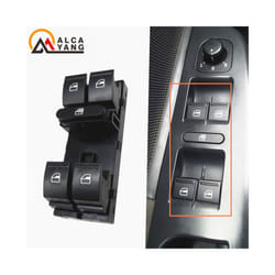 5ND959857 Power Window Master Switch Control Button For VW Jetta Tiguan - NO Chrome