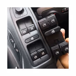 5ND959857 Power Window Master Switch Control Button For VW Jetta Tiguan - Chrome