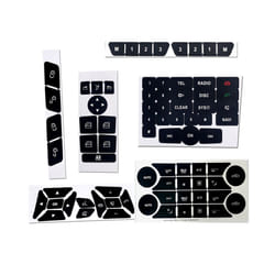 Car Air Condition AC Control Window Button Repair Stickers For Mercedes - style 1
