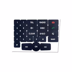 Car Air Condition AC Control Window Button Repair Stickers For Mercedes - style 1